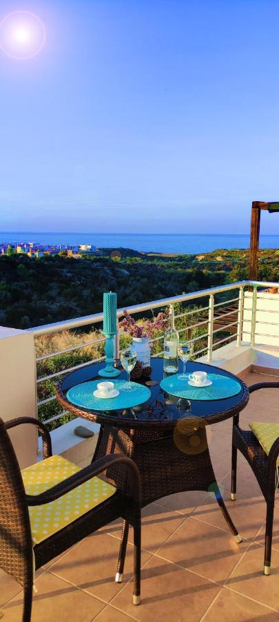 The Seaterra Reserve Penthouse With Mountains&Seaviews And Rooftop Terrace Akanthou Exterior foto