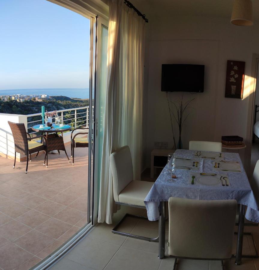 The Seaterra Reserve Penthouse With Mountains&Seaviews And Rooftop Terrace Akanthou Exterior foto
