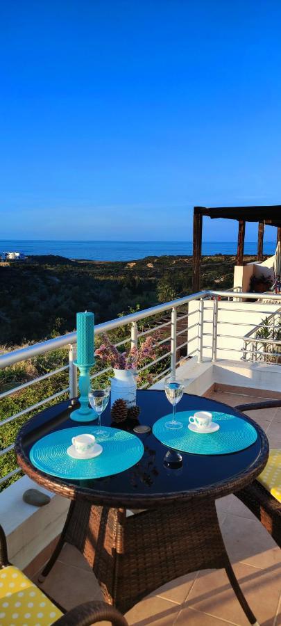 The Seaterra Reserve Penthouse With Mountains&Seaviews And Rooftop Terrace Akanthou Exterior foto