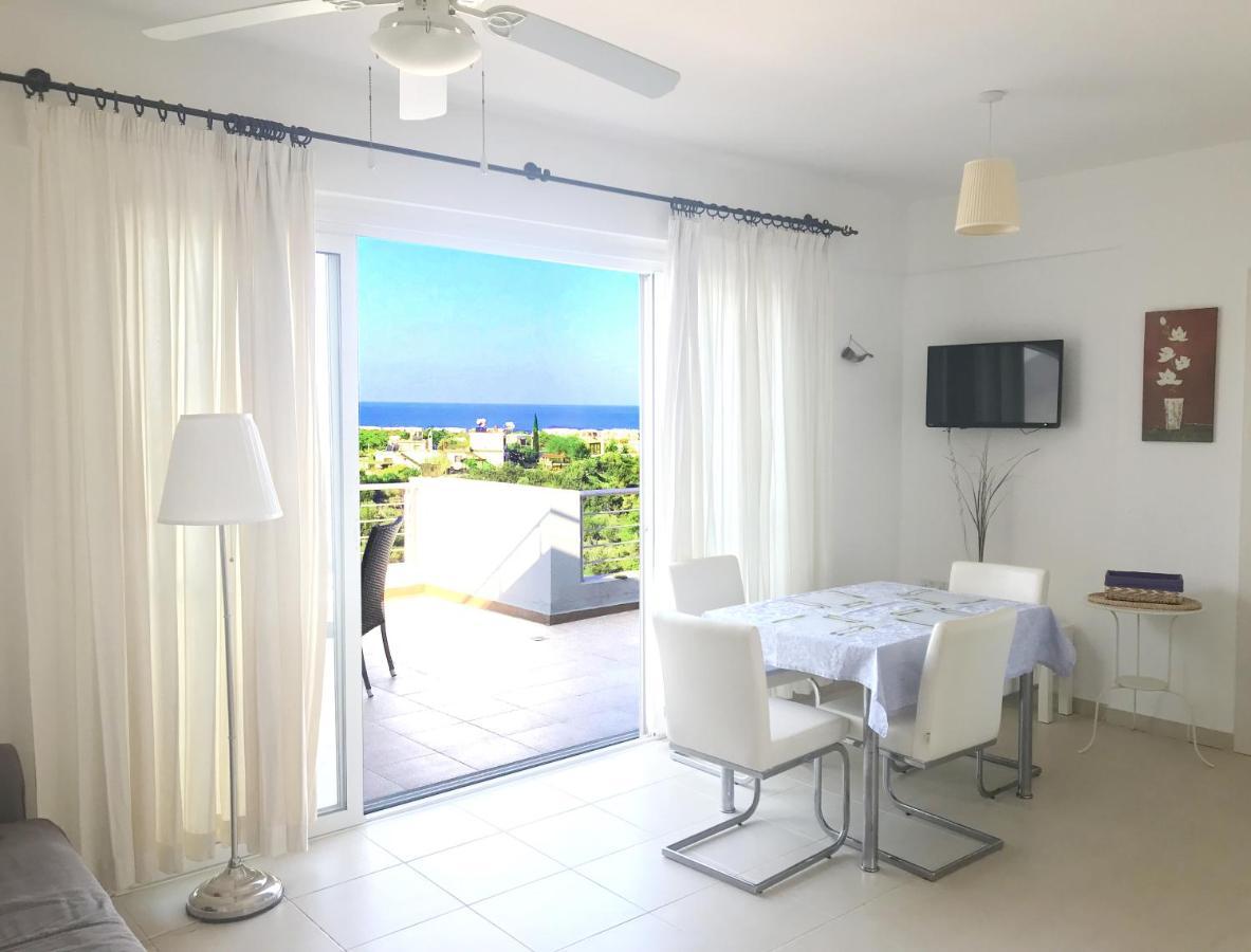 The Seaterra Reserve Penthouse With Mountains&Seaviews And Rooftop Terrace Akanthou Exterior foto